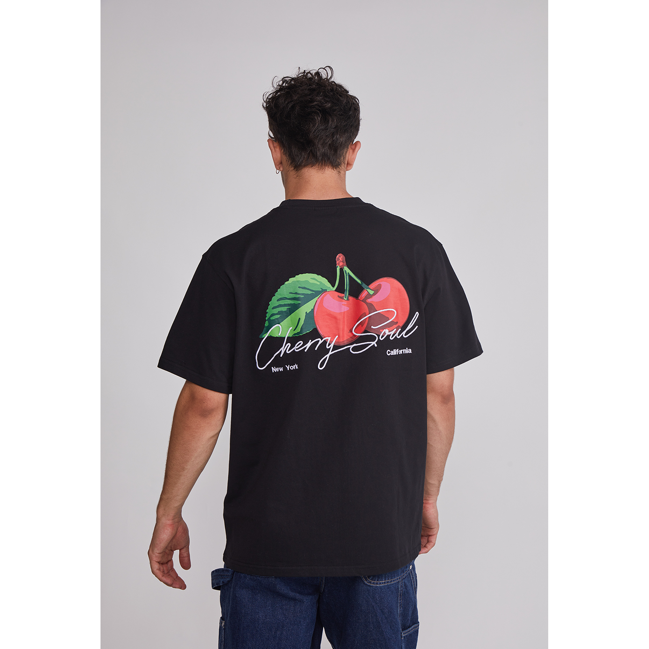 Polera Hombre Cherry Negro Sioux 5