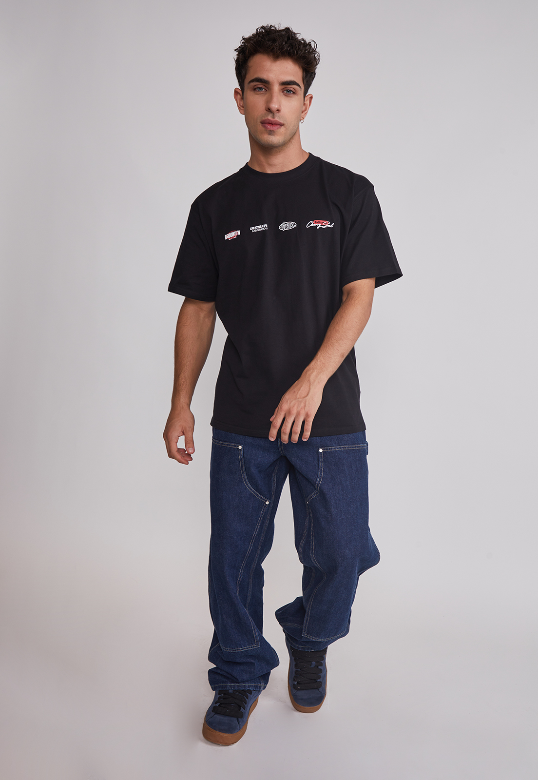 Polera Hombre Cherry Negro Sioux 3