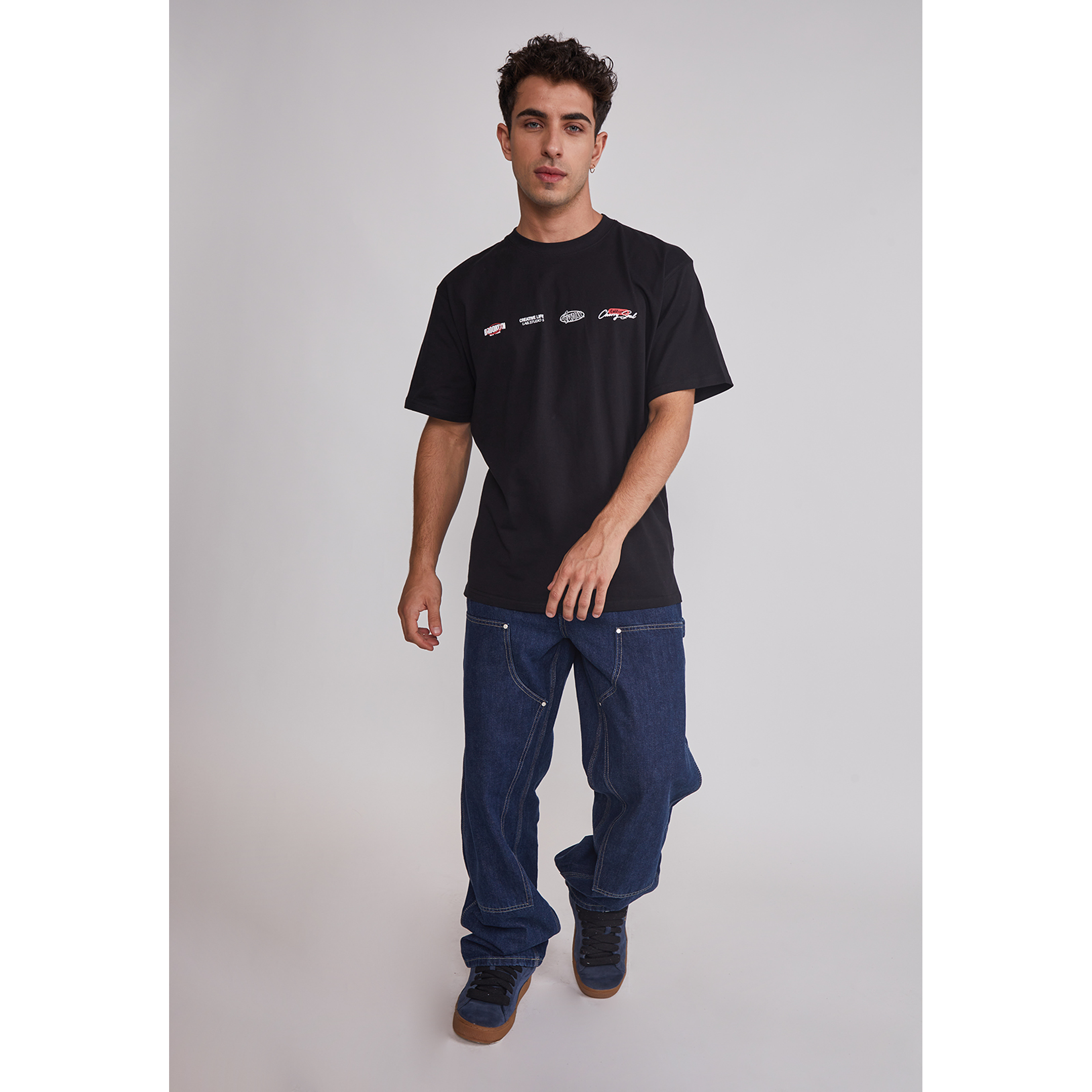 Polera Hombre Cherry Negro Sioux 2