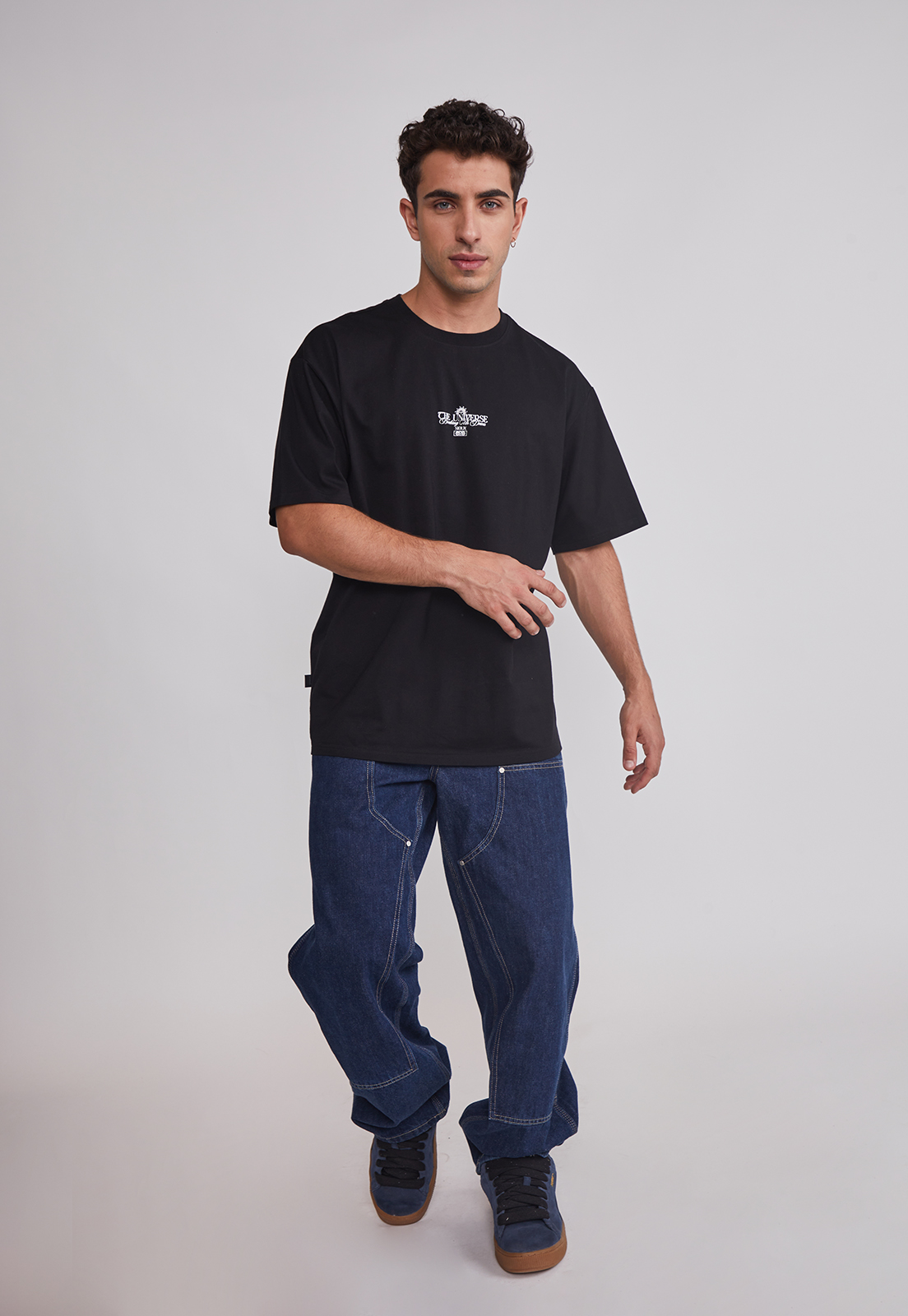 Polera Hombre Soles Negro Sioux 2