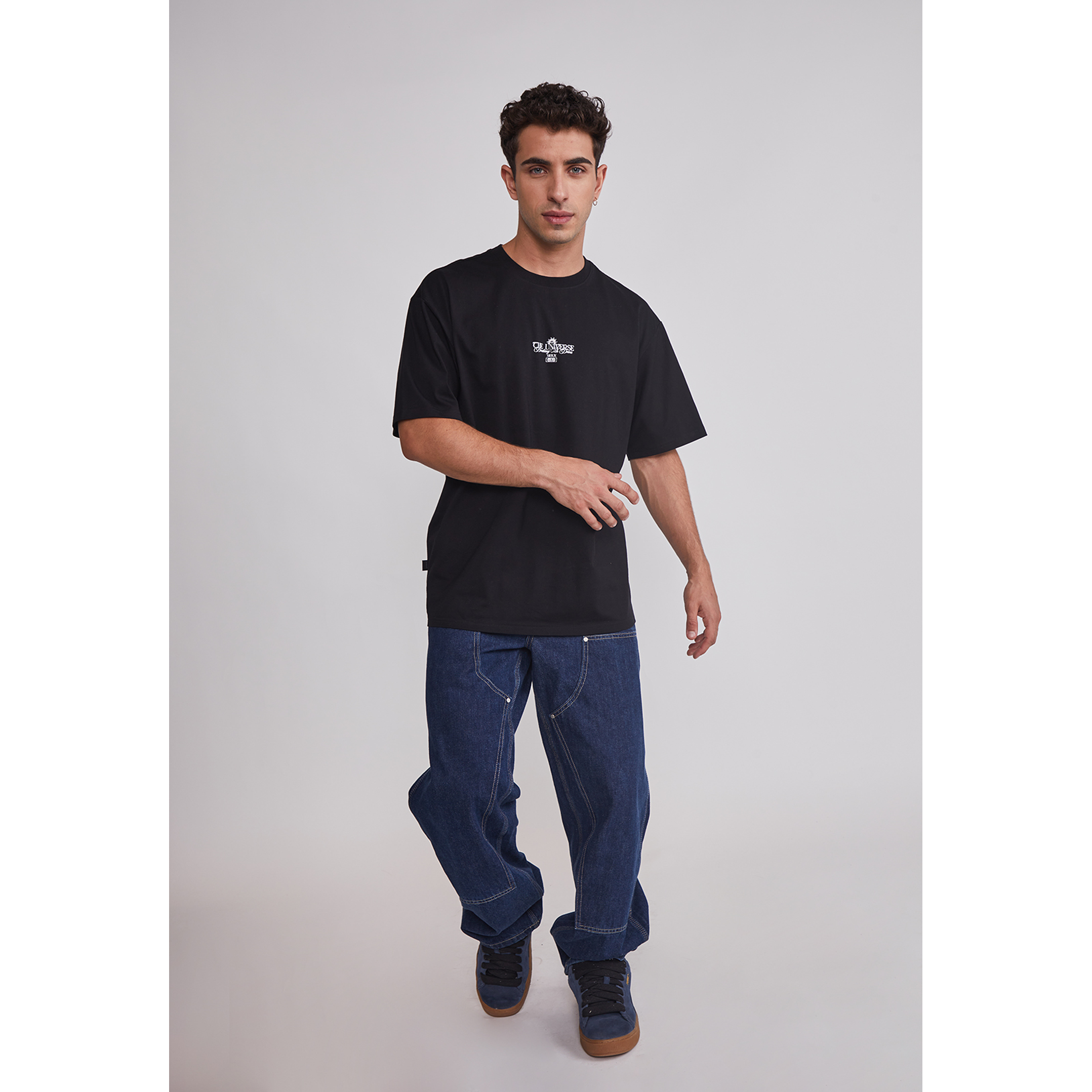 Polera Hombre Soles Negro Sioux 2
