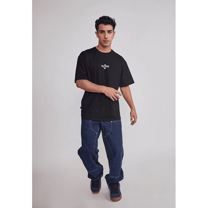Polera Hombre Soles Negro Sioux 2