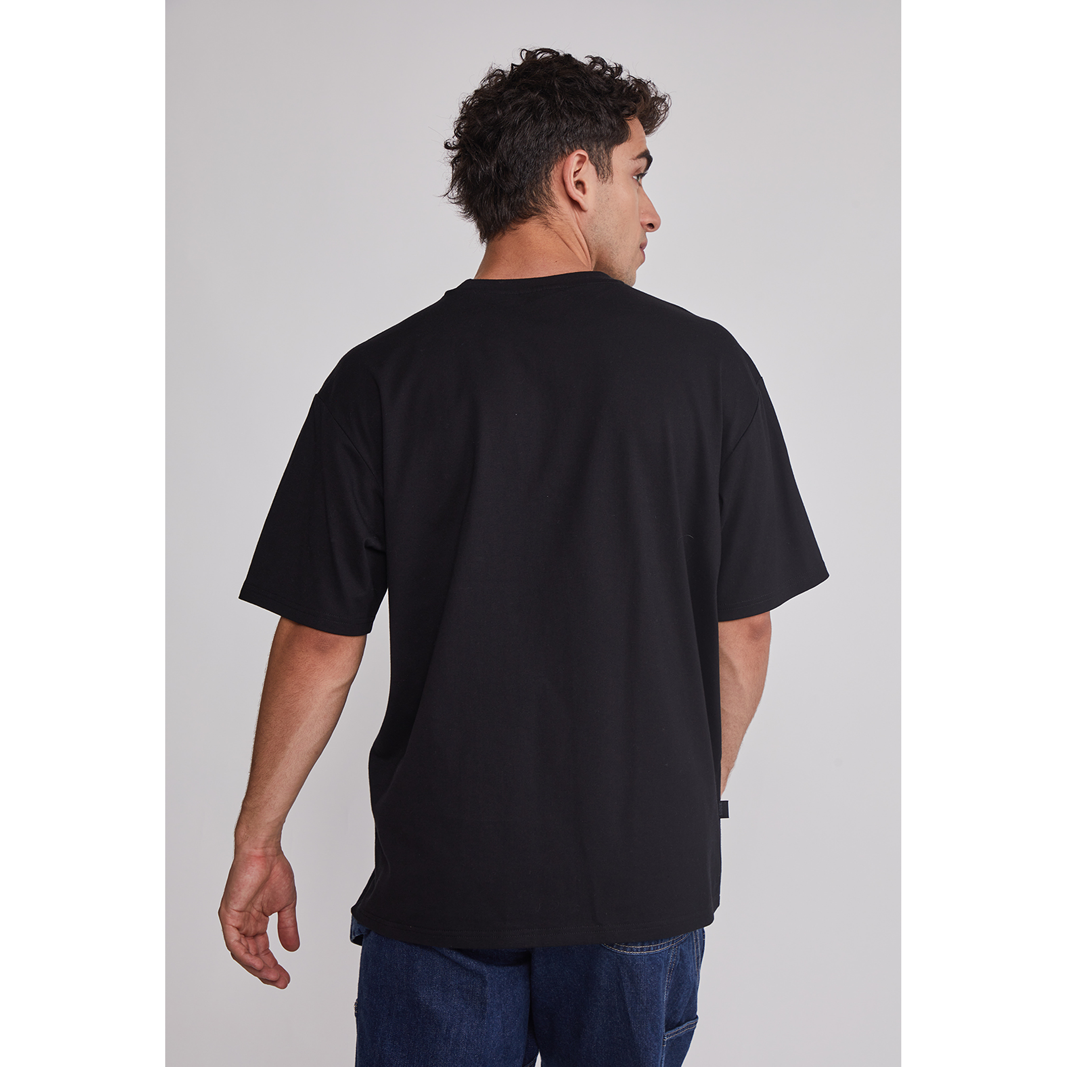 Polera Hombre Soles Negro Sioux 5
