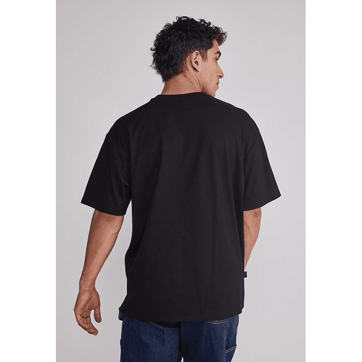 Polera Hombre Soles Negro Sioux 5