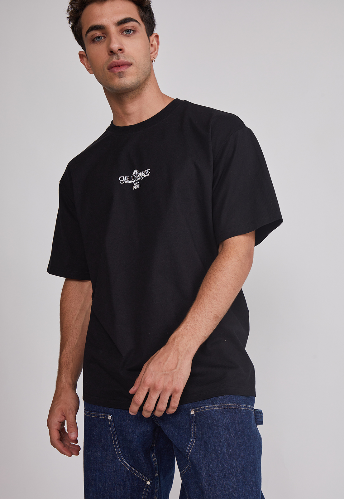 Polera Hombre Soles Negro Sioux 4