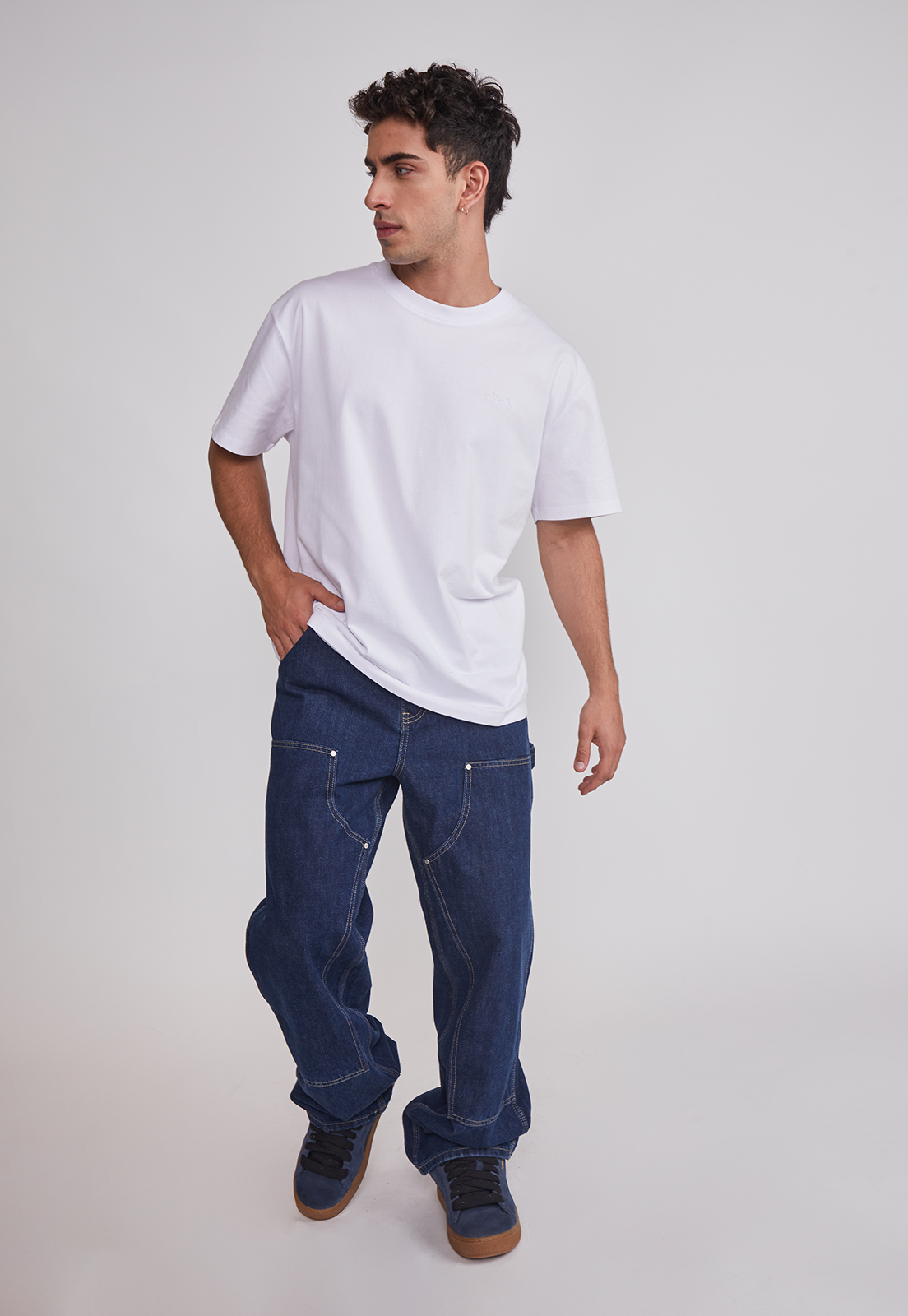 Jeans Hombre Carpintero Vaquero Azul Sioux 3