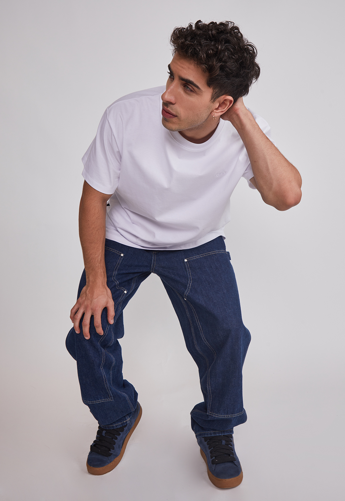 Jeans Hombre Carpintero Vaquero Azul Sioux 4