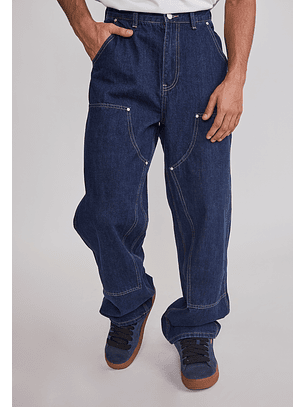 Jeans Hombre Carpintero Vaquero Azul Sioux