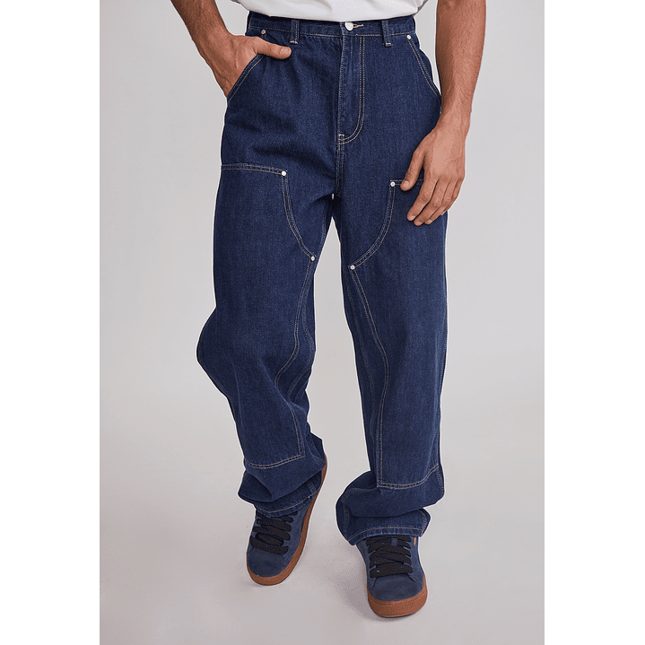 Jeans Hombre Carpintero Vaquero Azul Sioux 1
