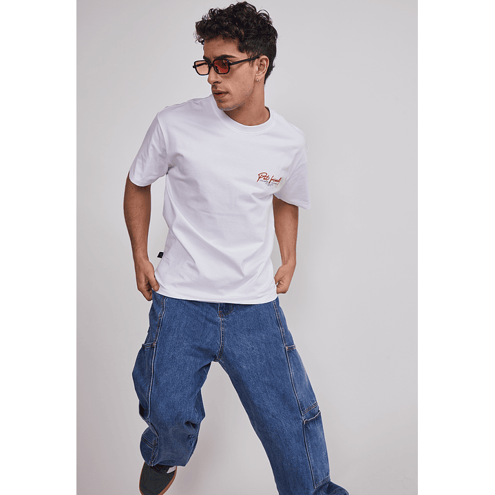 Polera Hombre Pet Friendly Blanco Sioux 4