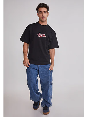 Jeans Hombre Cargo Corte Azul Sioux