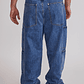 Jeans Hombre Cargo Corte Azul Sioux - Miniatura 5