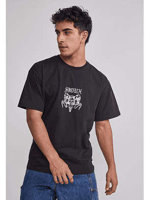 Polera Hombre Dúo Color Negro Sioux
