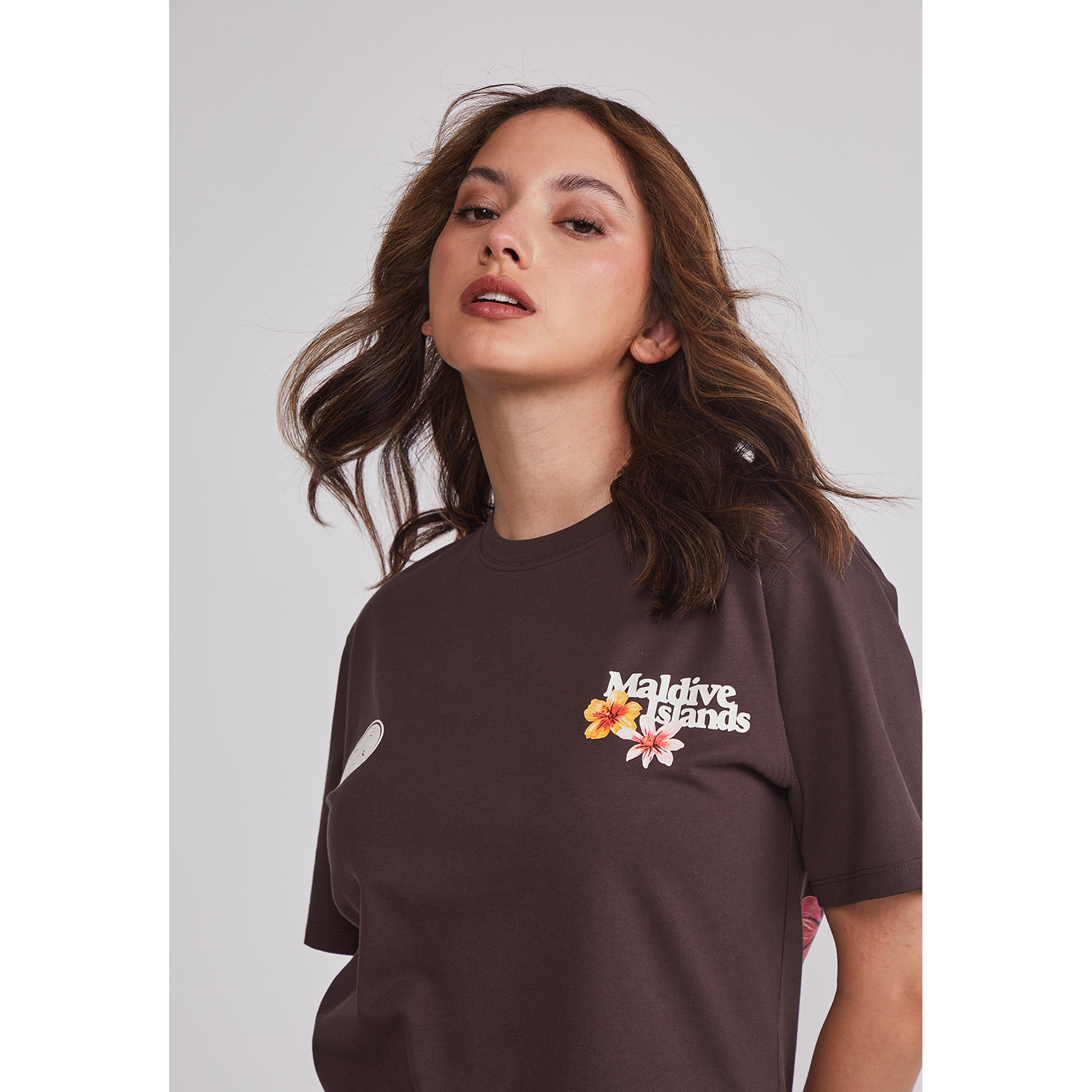 Polera Mujer Oversize Est Trend Café Sioux 4