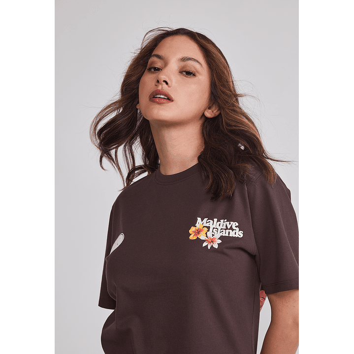 Polera Mujer Oversize Est Trend Café Sioux 4
