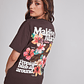Polera Mujer Oversize Est Trend Café Sioux - Miniatura 5