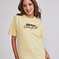 Polera Mujer Oversize Est Trend Amarillo Sioux - Miniatura 1