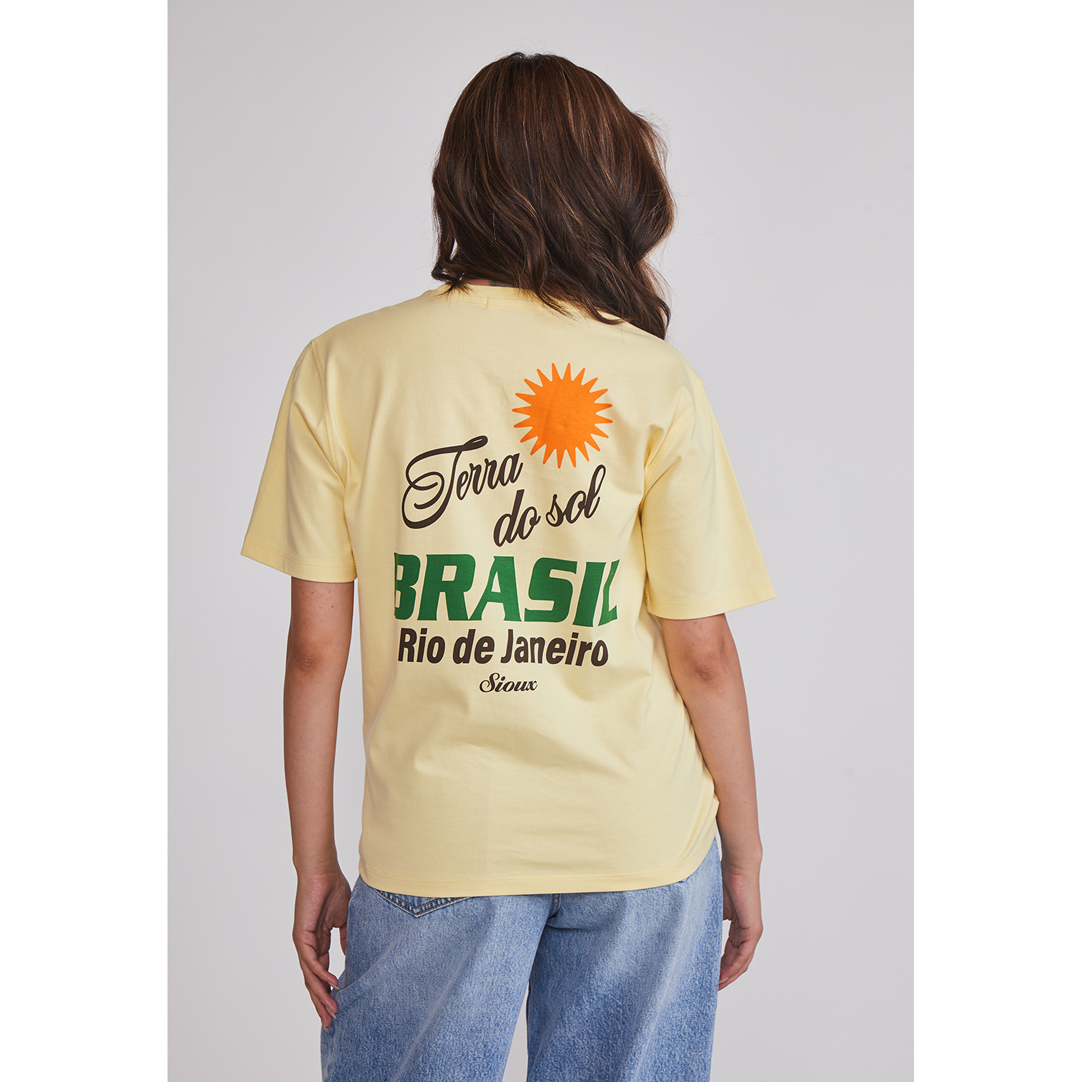 Polera Mujer Oversize Est Trend Amarillo Sioux 3