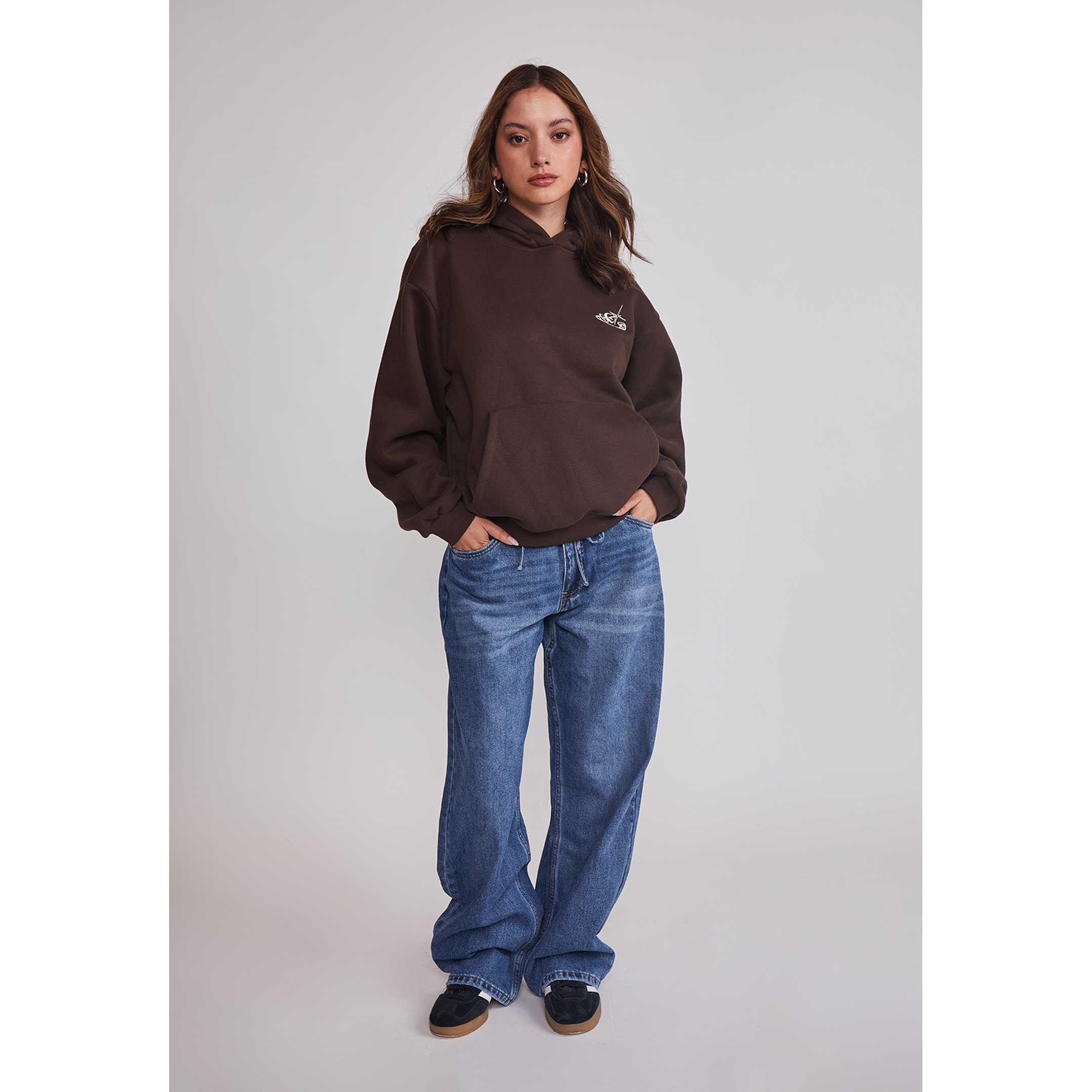 Polerón Mujer Estampado B&N Café Sioux 2