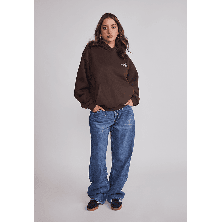 Polerón Mujer Estampado B&N Café Sioux 2