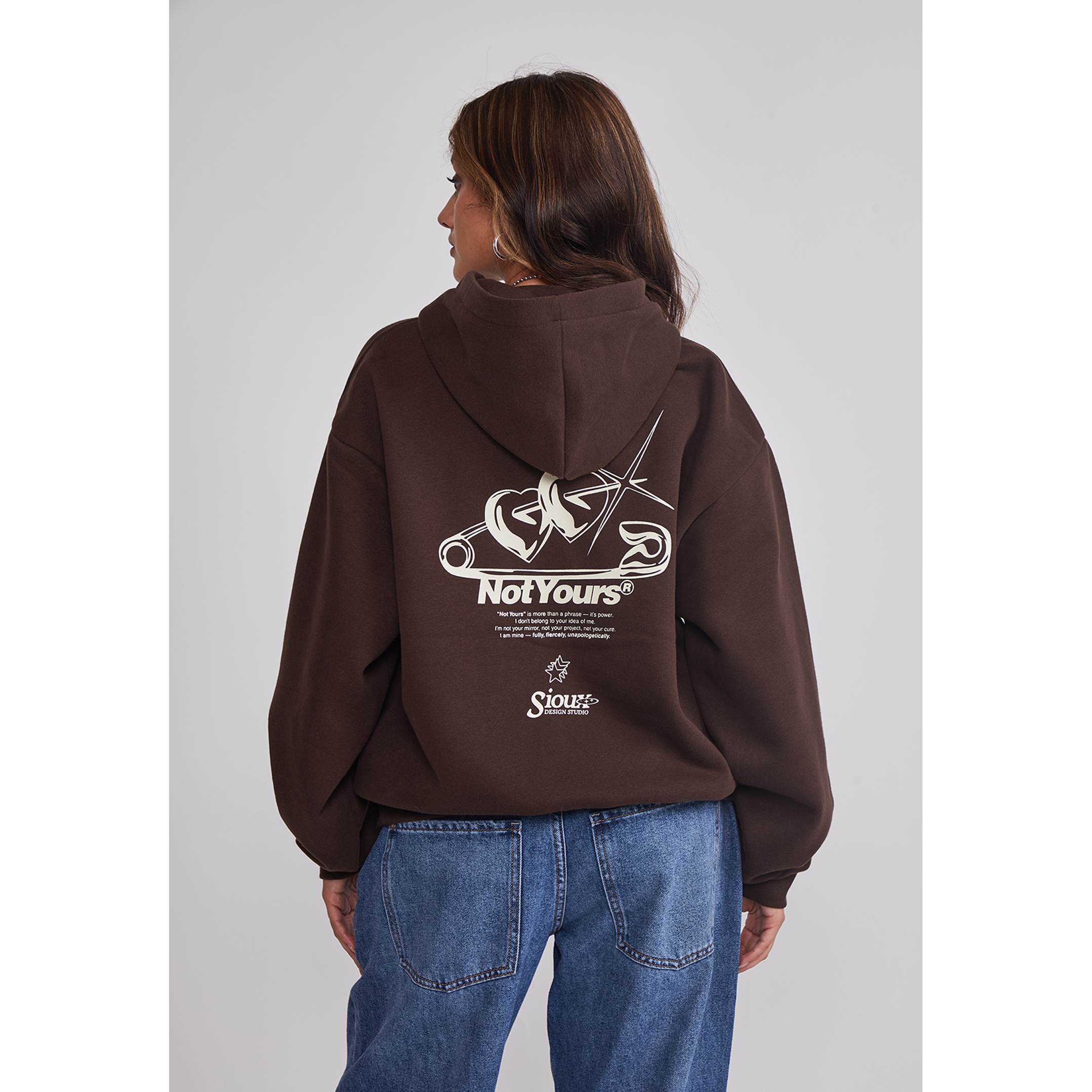 Polerón Mujer Estampado B&N Café Sioux 3