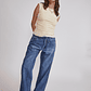 Jeans Mujer Baggy Loose Azul Sioux - Miniatura 5
