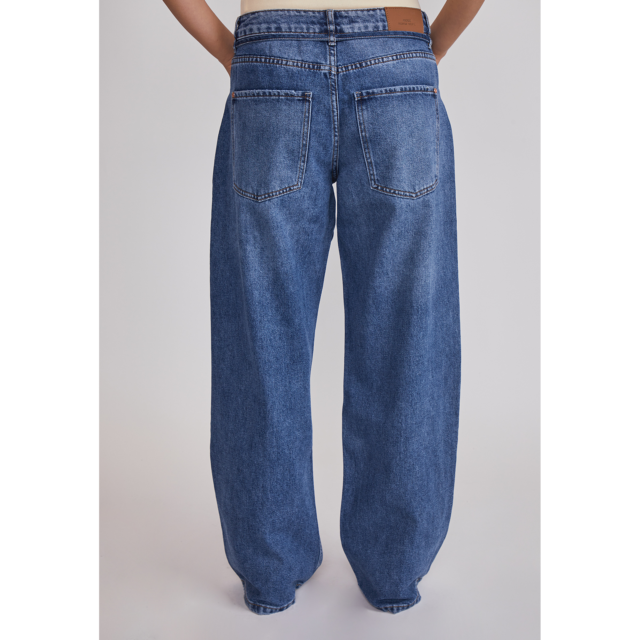 Jeans Mujer Baggy Loose Azul Sioux 3