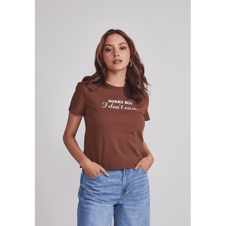 Polera Mujer Honolulu Café Sioux 1
