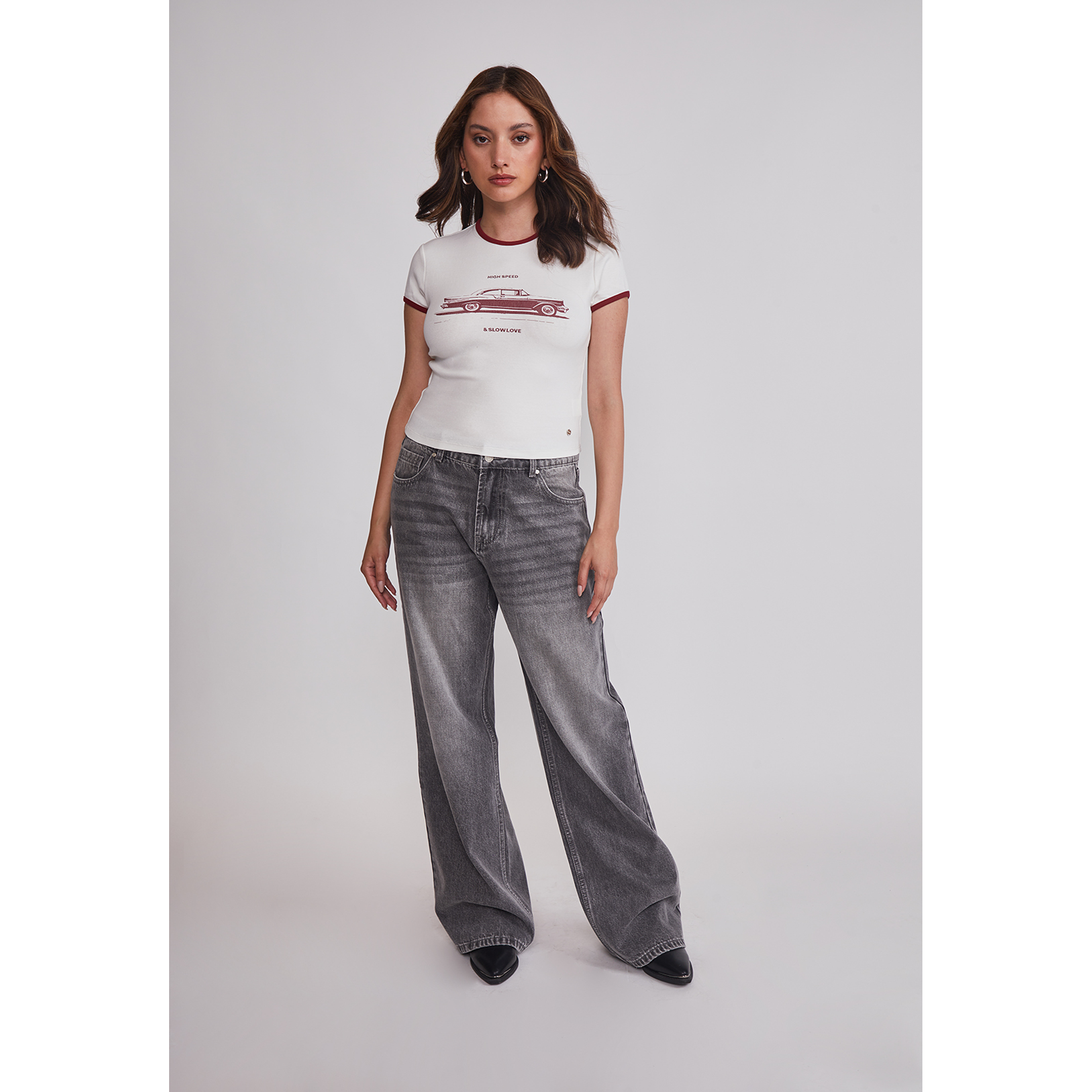 Polera Mujer Auto Blanco Sioux 2