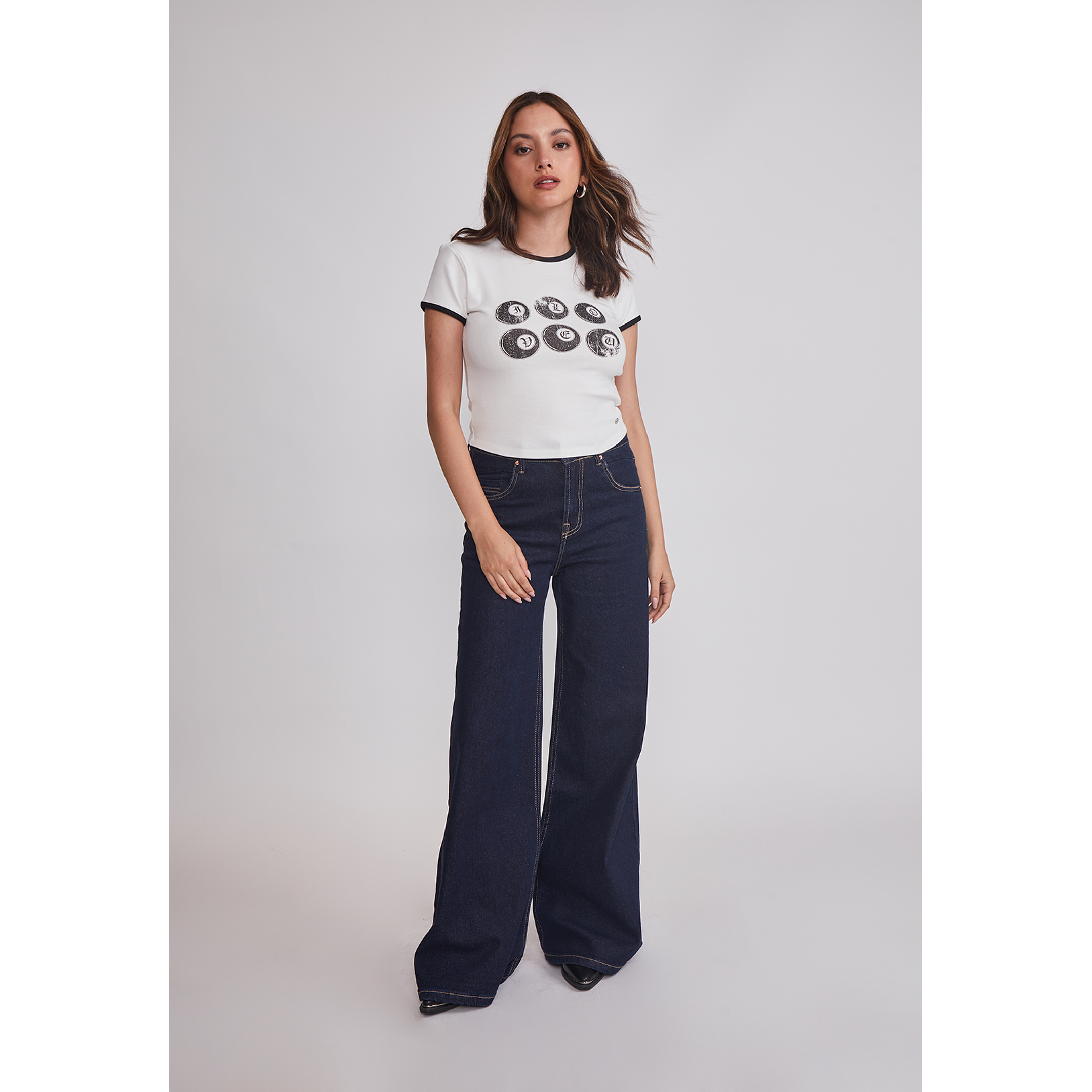 Polera Mujer Billar Blanco Sioux 3