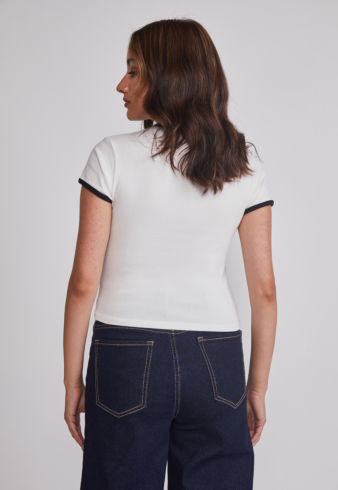 Polera Mujer Billar Blanco Sioux 2