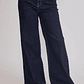 Jeans Mujer Raw Superwide Azul Sioux - Miniatura 1