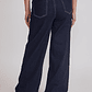 Jeans Mujer Raw Superwide Azul Sioux - Miniatura 3