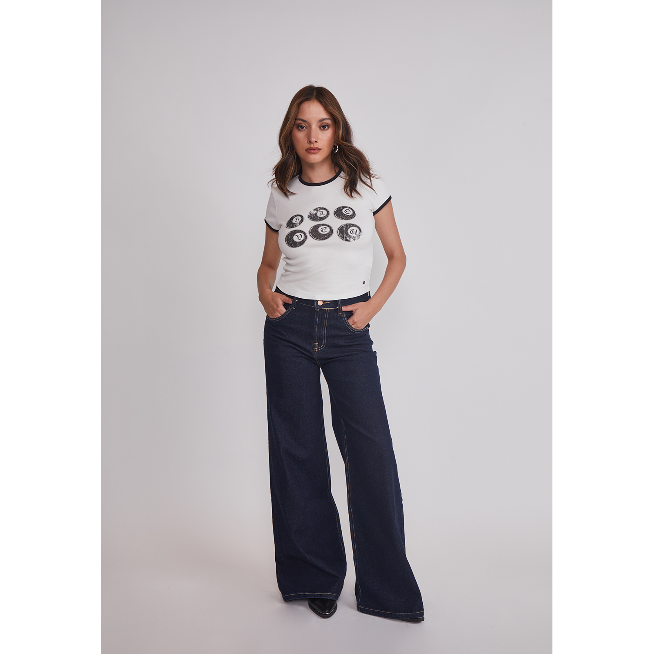 Jeans Mujer Raw Superwide Azul Sioux 5