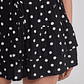 Falda Mujer Lunares Negro Sioux - Miniatura 5