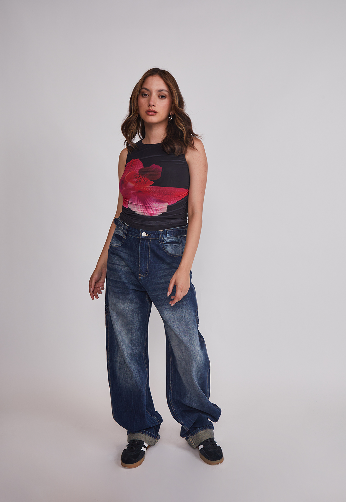 Peto Mujer Drapeado Trend Fucsia Sioux 3