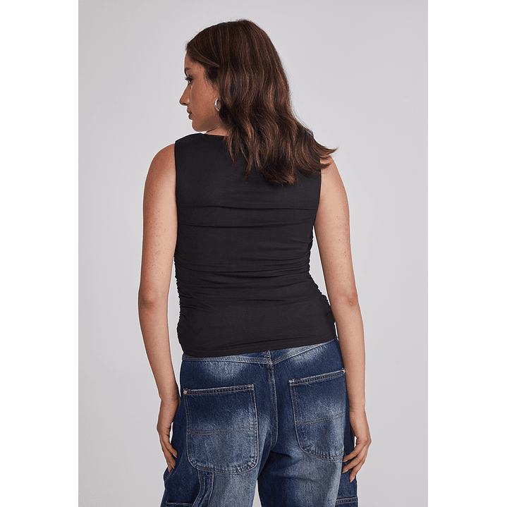 Peto Mujer Drapeado Trend Fucsia Sioux 3