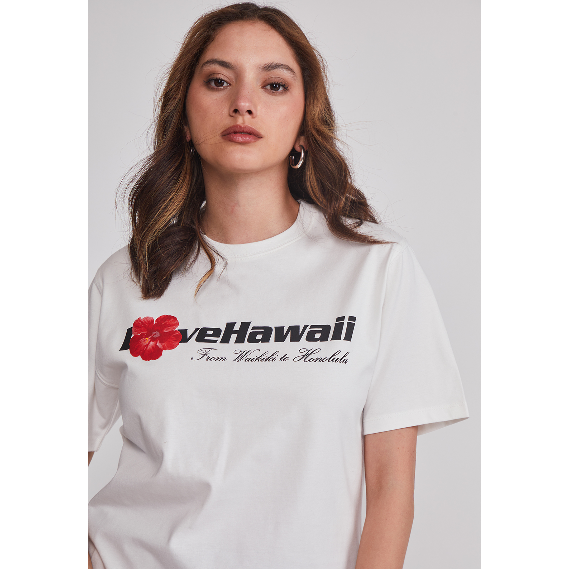 Polera Mujer Oversize Est Trend Blanco Sioux 4