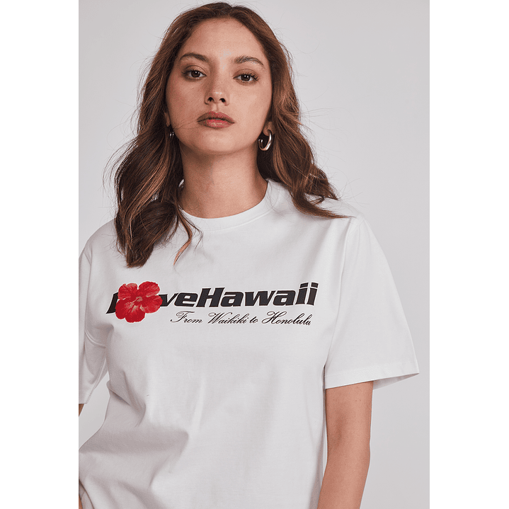 Polera Mujer Oversize Est Trend Blanco Sioux 4