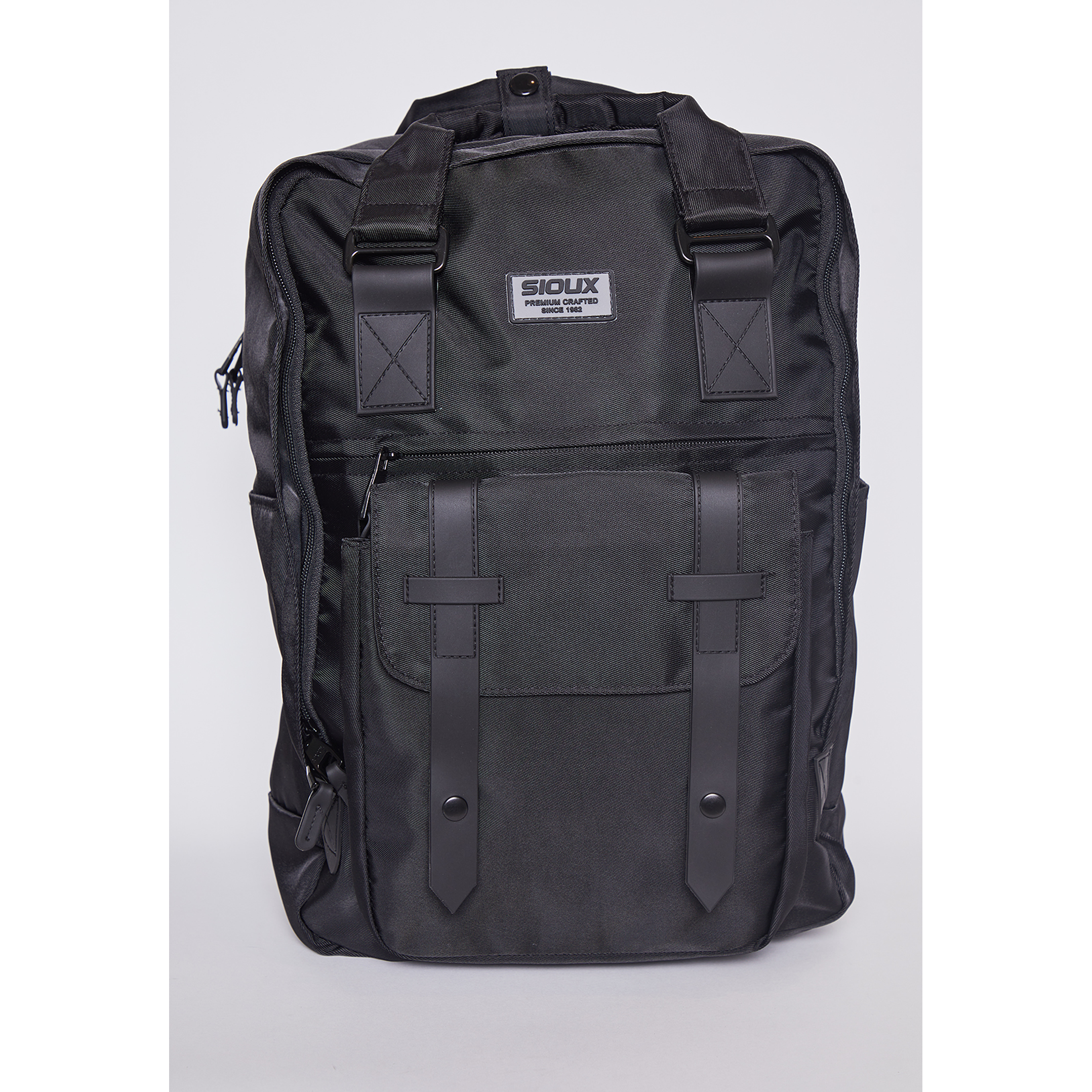 Mochila Pockets Negro Sioux 1