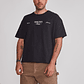 Polera Hombre Boxy Oversize Negro Sioux - Miniatura 1