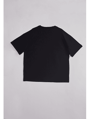 Polera Hombre Oversize Death Negro Sioux