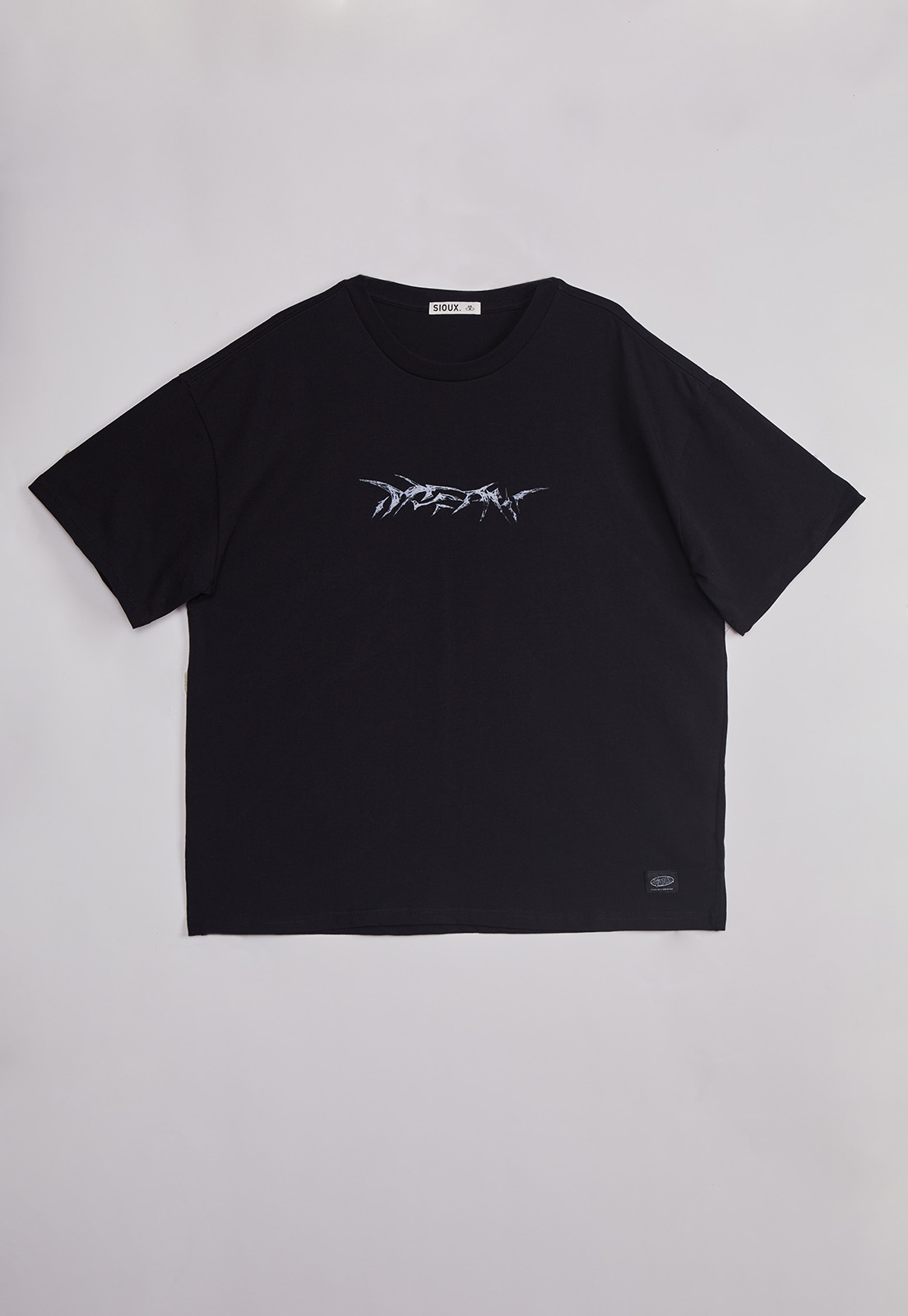 Polera Hombre Oversize Death Negro Sioux 1