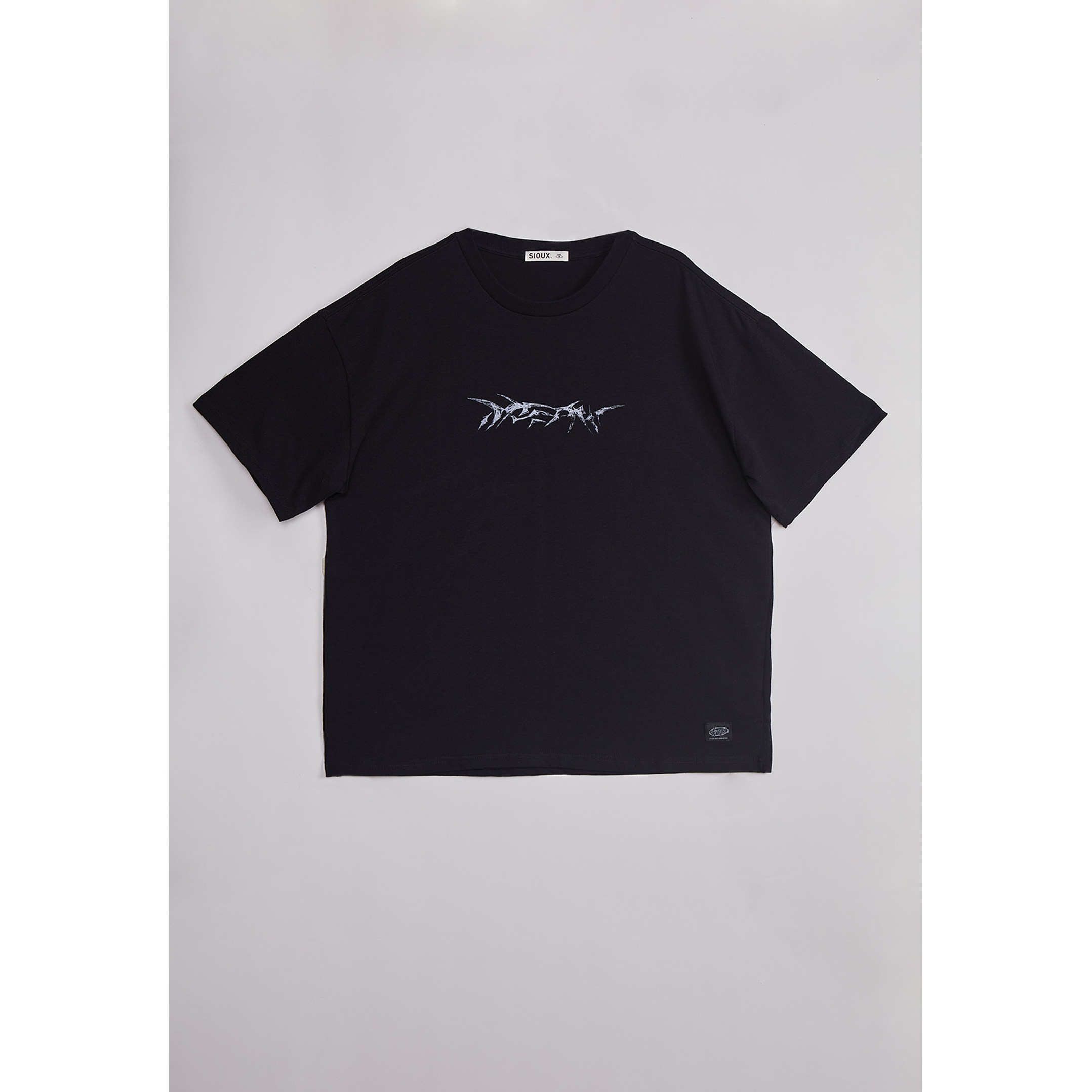 Polera Hombre Oversize Death Negro Sioux 1