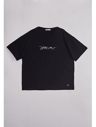 Polera Hombre Oversize Death Negro Sioux