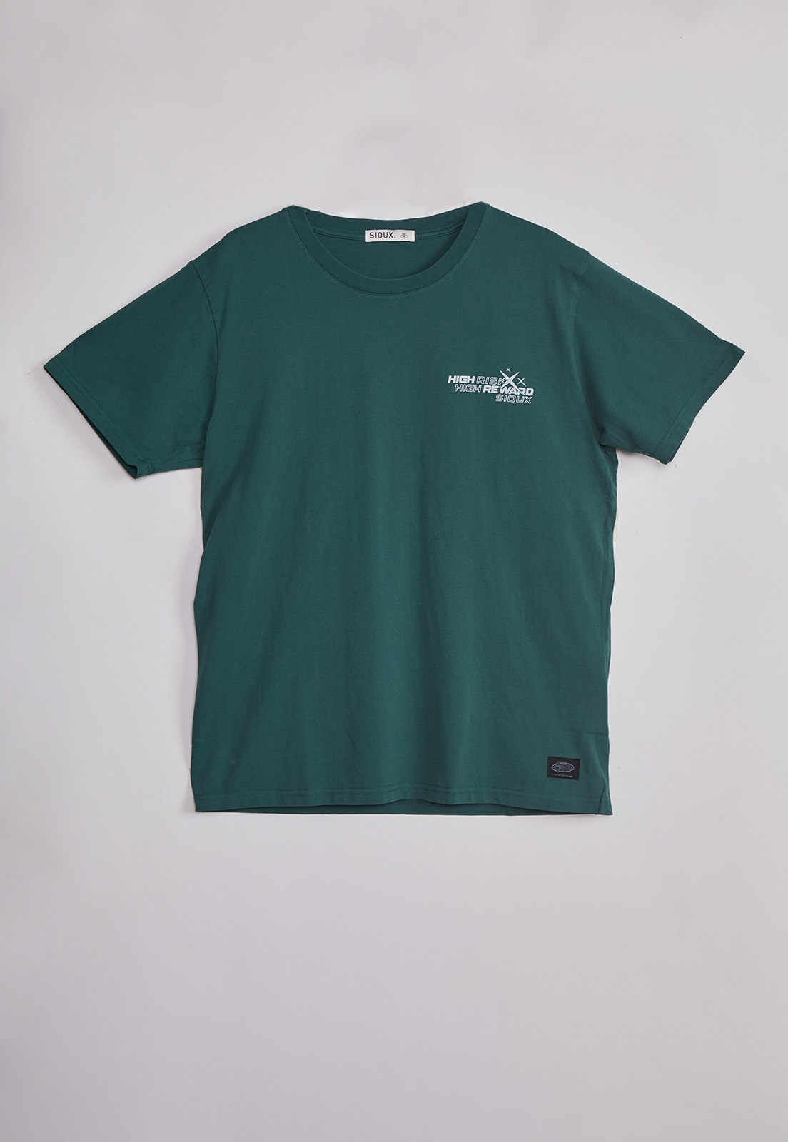 Polera Hombre Dados Verde Sioux 1