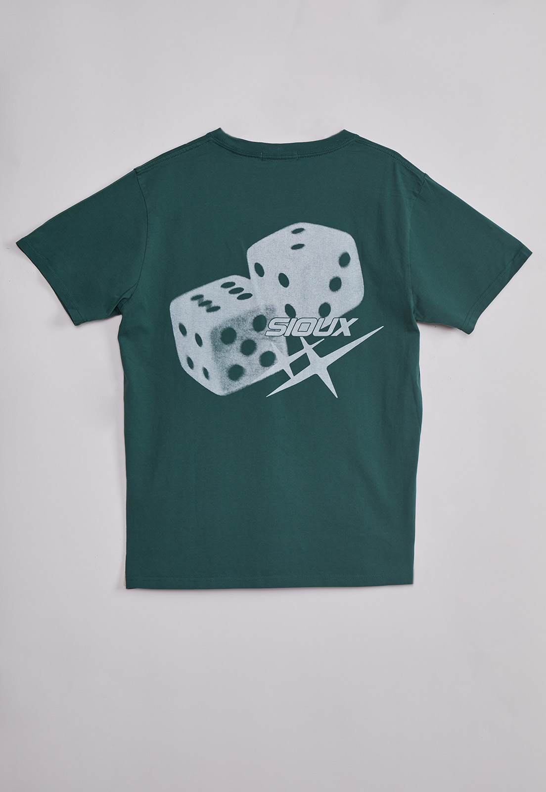 Polera Hombre Dados Verde Sioux 2