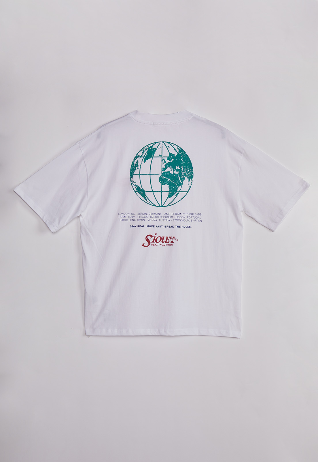 Polera Hombre Mundo Blanco Sioux 2