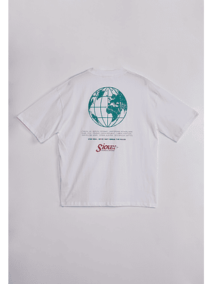 Polera Hombre Mundo Blanco Sioux