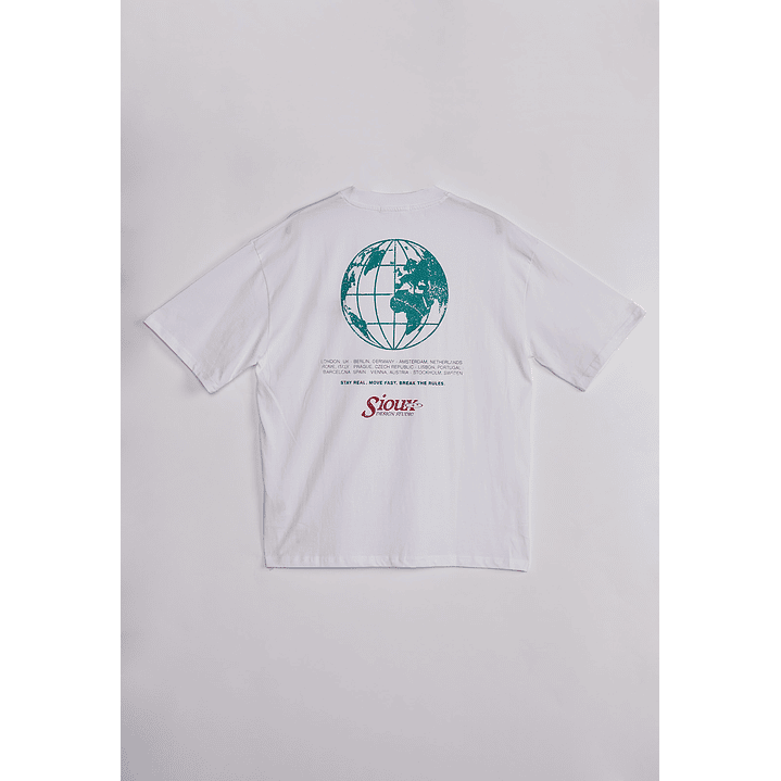 Polera Hombre Mundo Blanco Sioux 2